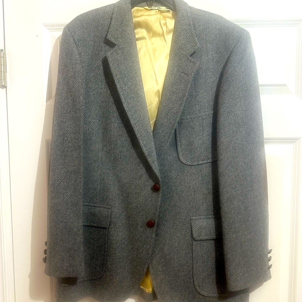 Vintage Lacoste Men’s Tweed Blazer